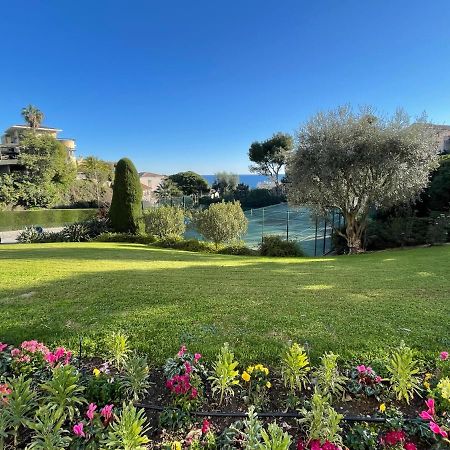 C012-Appartement Confortable Avec Piscine, Tennis Et Grand Parc Cannes Bagian luar foto