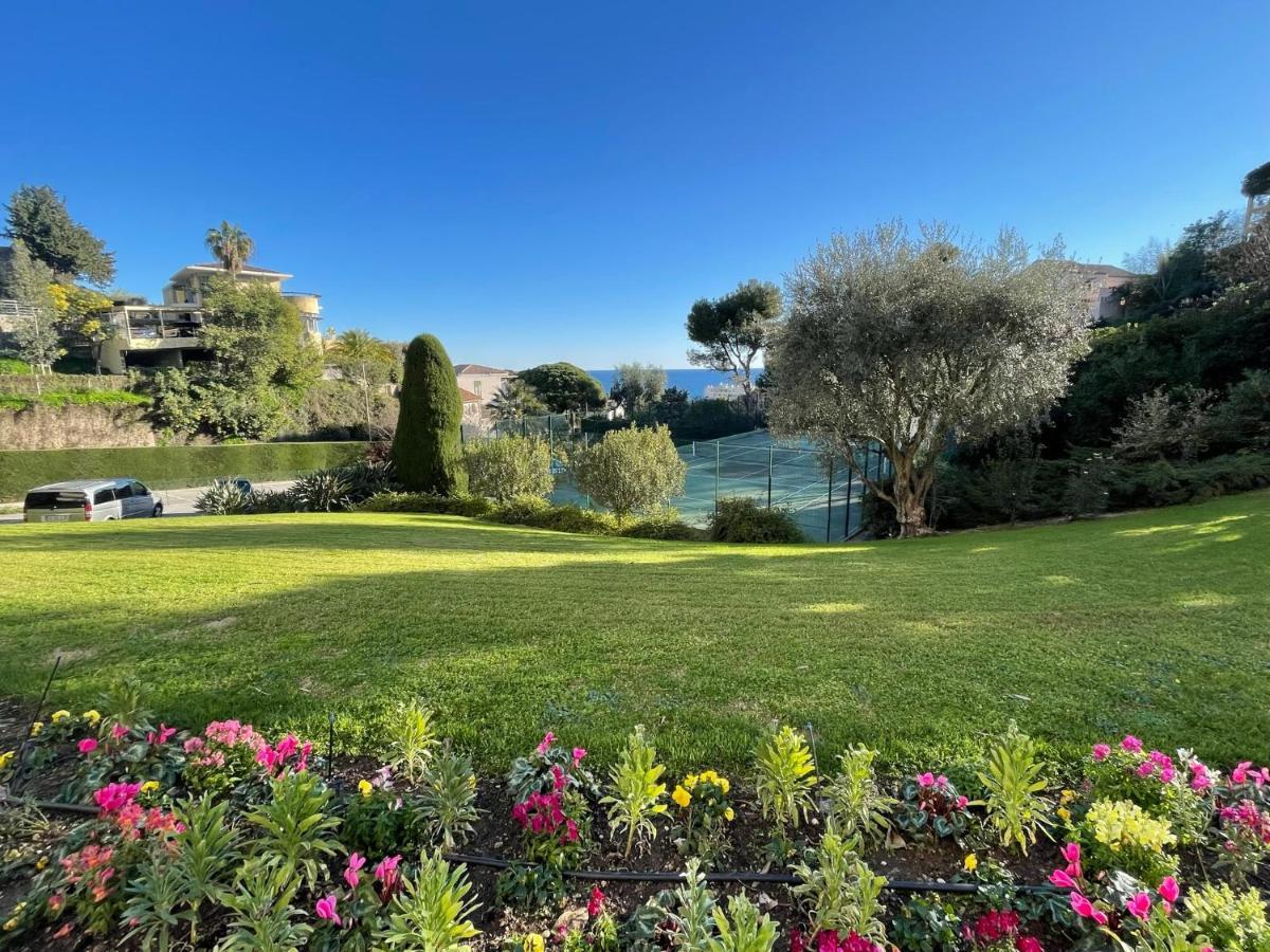 C012-Appartement Confortable Avec Piscine, Tennis Et Grand Parc Cannes Bagian luar foto