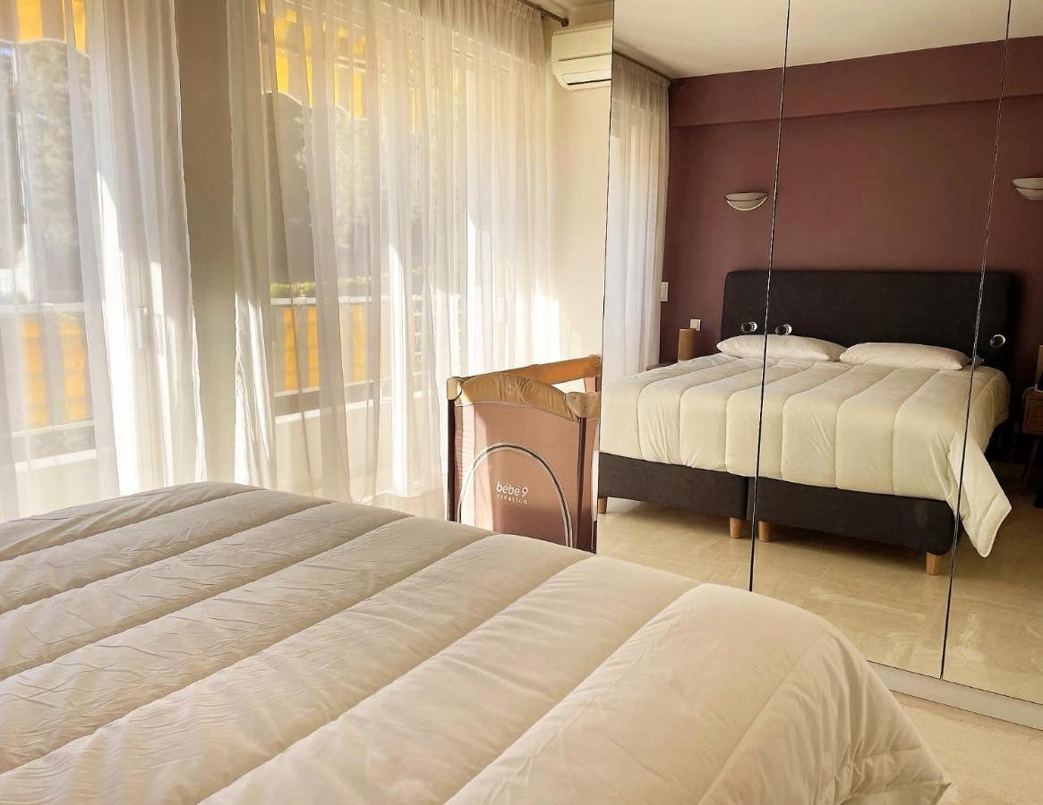 C012-Appartement Confortable Avec Piscine, Tennis Et Grand Parc Cannes Bagian luar foto