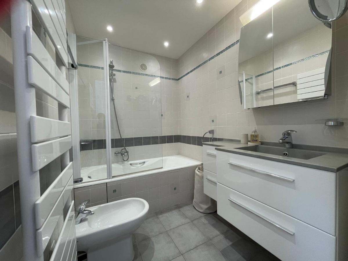 C012-Appartement Confortable Avec Piscine, Tennis Et Grand Parc Cannes Bagian luar foto