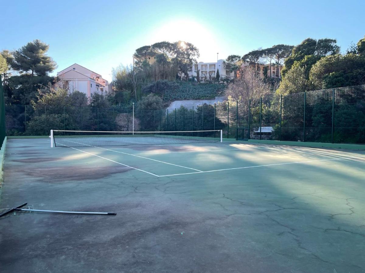 C012-Appartement Confortable Avec Piscine, Tennis Et Grand Parc Cannes Bagian luar foto