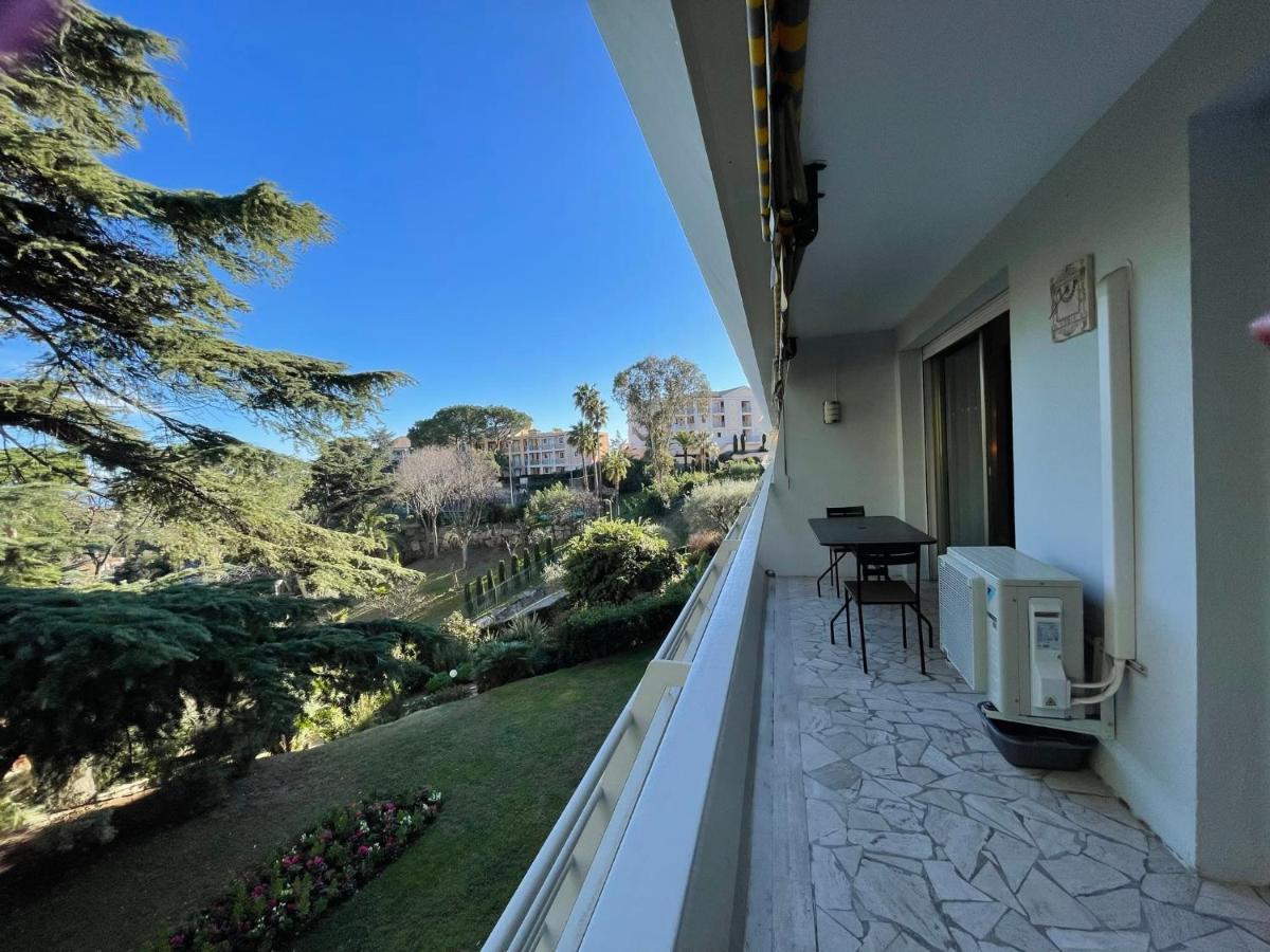 C012-Appartement Confortable Avec Piscine, Tennis Et Grand Parc Cannes Bagian luar foto