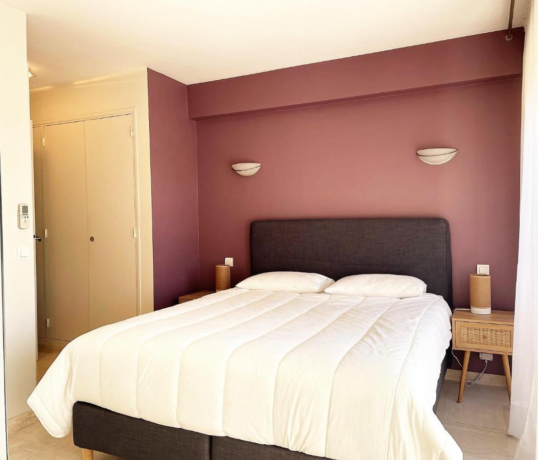 C012-Appartement Confortable Avec Piscine, Tennis Et Grand Parc Cannes Bagian luar foto